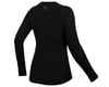 Image 2 for Endura Women's BaaBaa Blend Long Sleeve Base Layer (Black) (S)